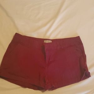 Dark fushia shorts